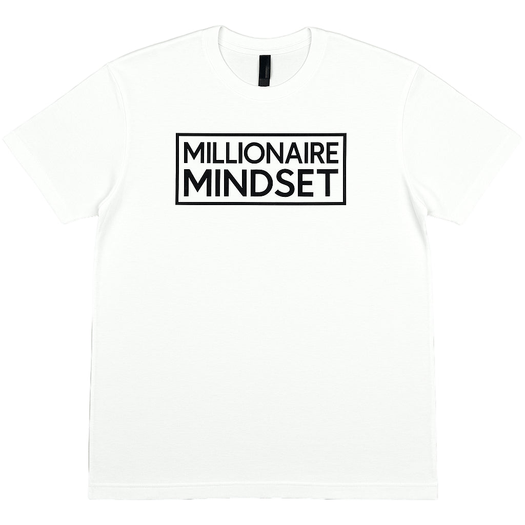 Millionaire Mindset T-Shirt - White