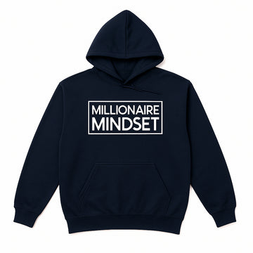 Millionaire Mindset Black/White Hoodie