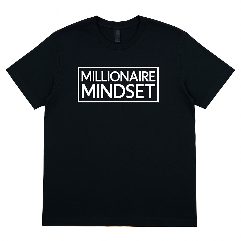 Millionaire Mindset T-Shirt - Black