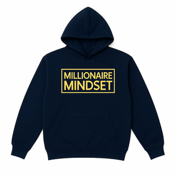 Millionaire Mindset Black/Gold Hoodie