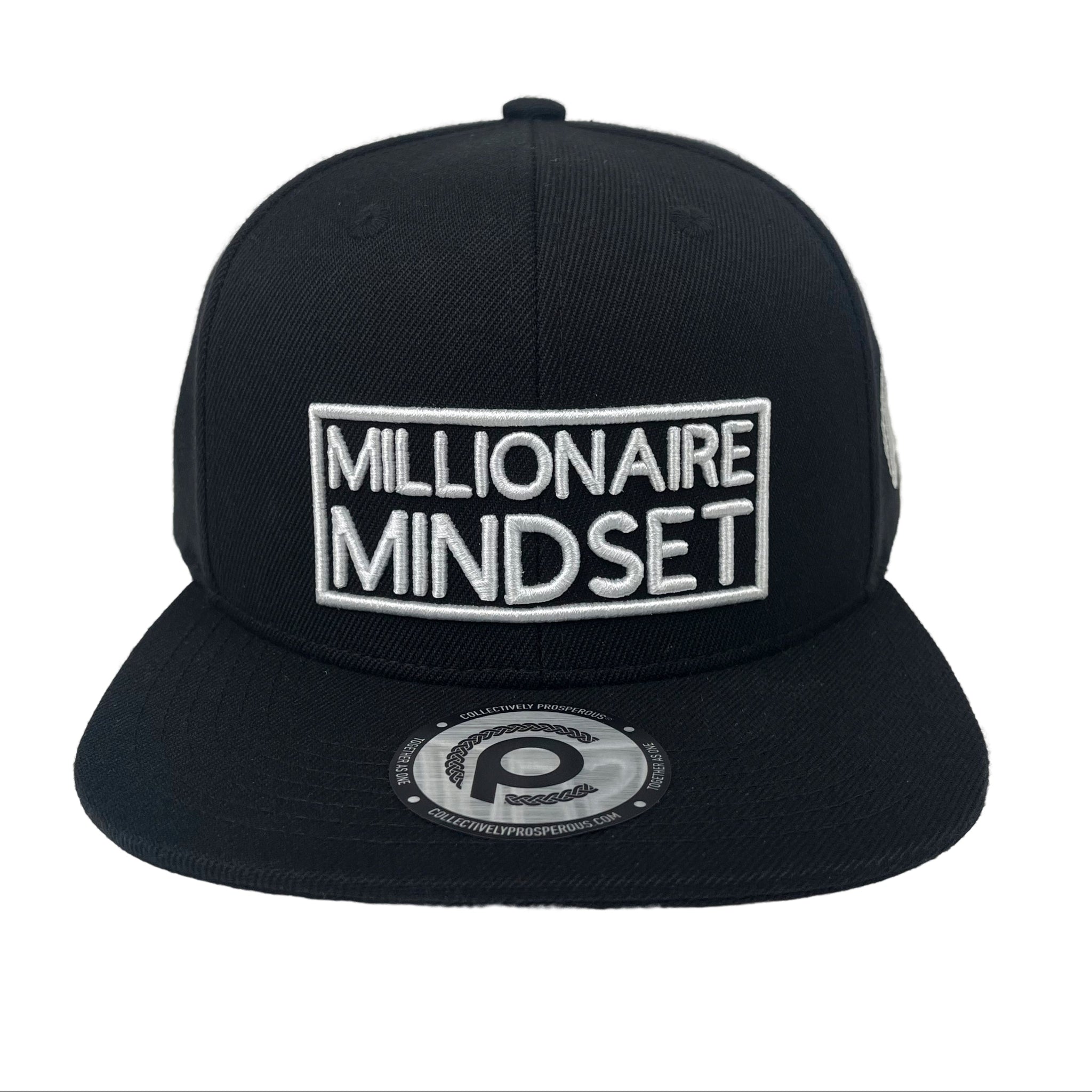 Millionaire Mindset - Black Flatbill