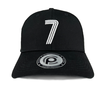 Triple Tally 7 - Black Curved Brim